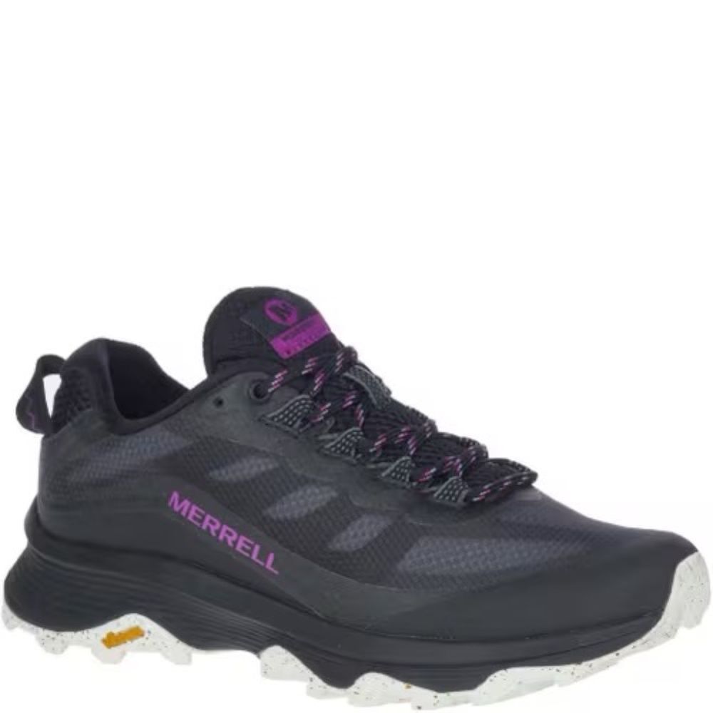 Merrell Black Athletic Shoes with Vibram Outsole